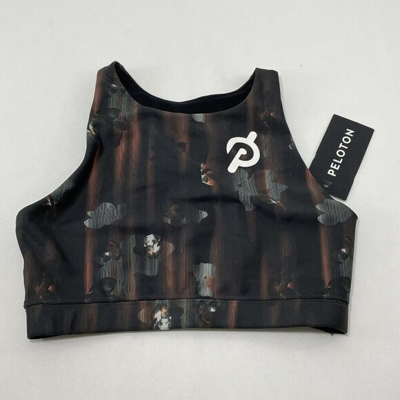 Peloton Other - Peloton Sports Bra Yoga Workout Size XS Racerback Floral High Neck Gym Fitness